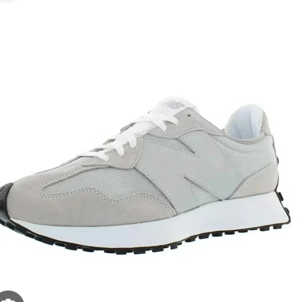 New Balance 327 Mens Gray Suede & Nylon Retro Dad Running Sneaker – Size 9.5